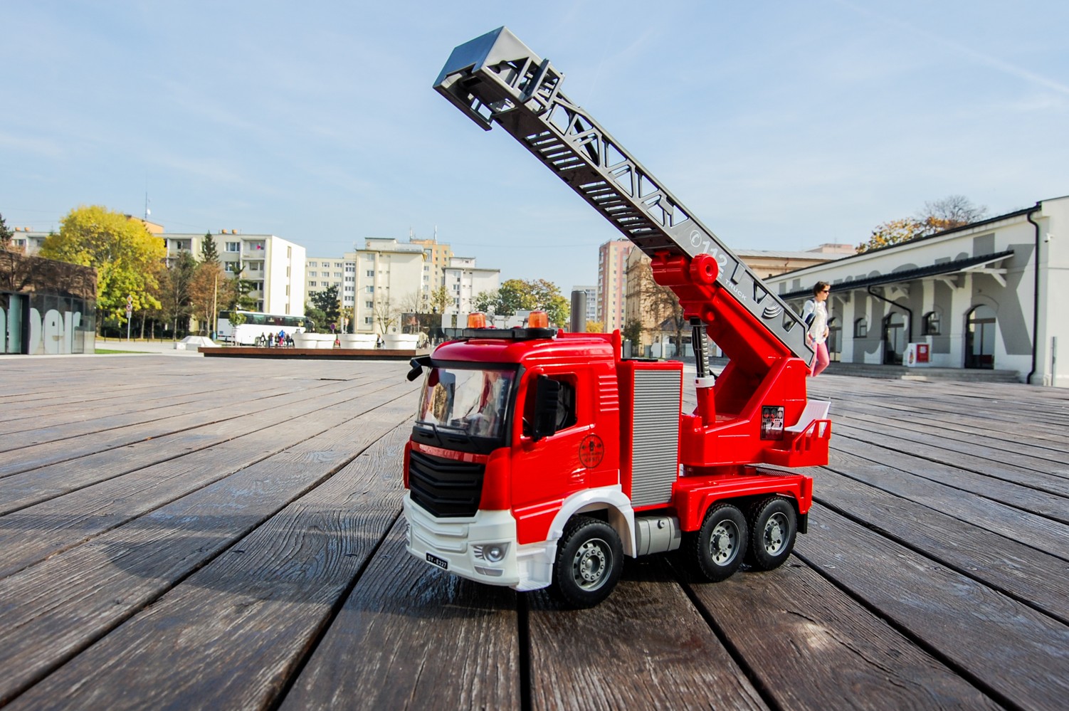 Double Eagle: Tűzoltóautó vízsugárral 1:20