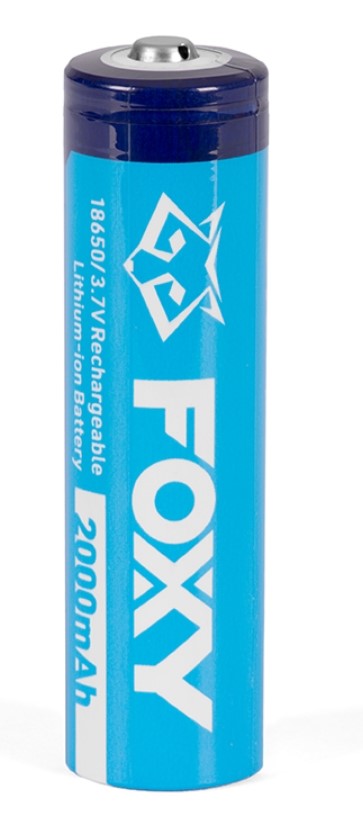 FOXY: Li-Ion akkumulátor (18650) 2000 mAh 15C, 2 db