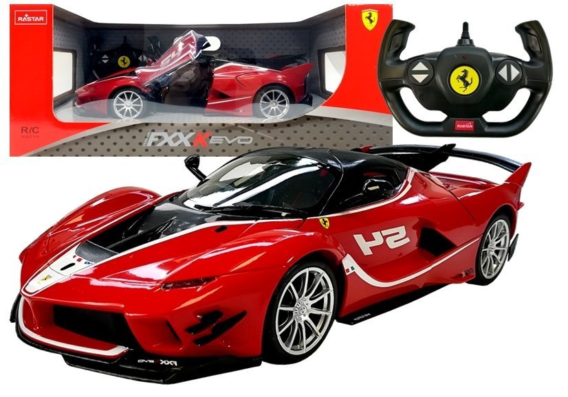 Rastar: RC autó távirányítós Ferrari FXX K Evo 1:14