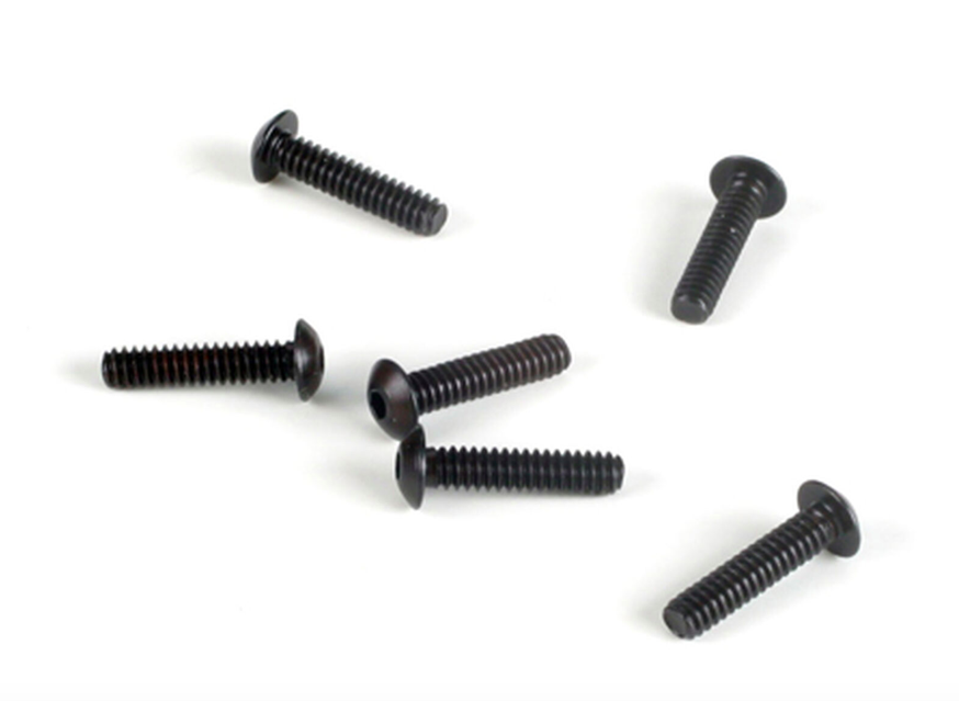 Losi hatlapfejű csavar fél kerek fej, 2-56x1/2" (6)