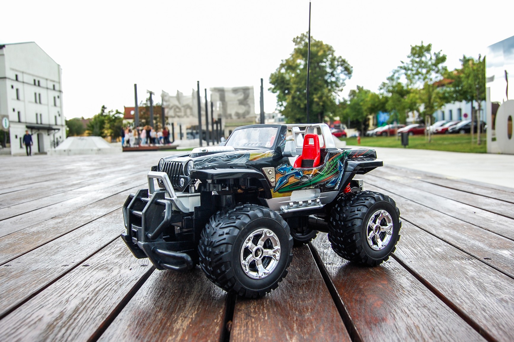 RC auto 3808 Hurricane hot truck 1:12