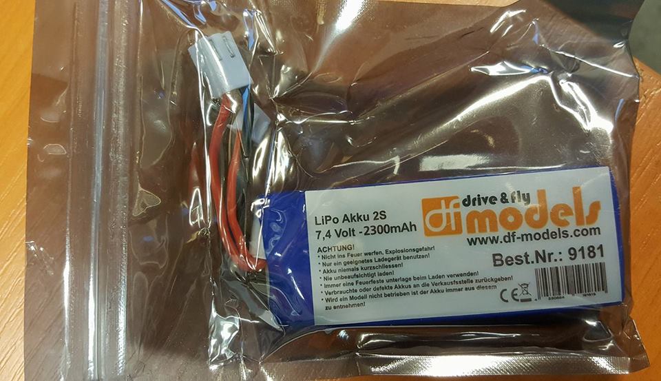 Pótakkumulátor SKYWATCHER RACE XL - 2300mAh 7,4V