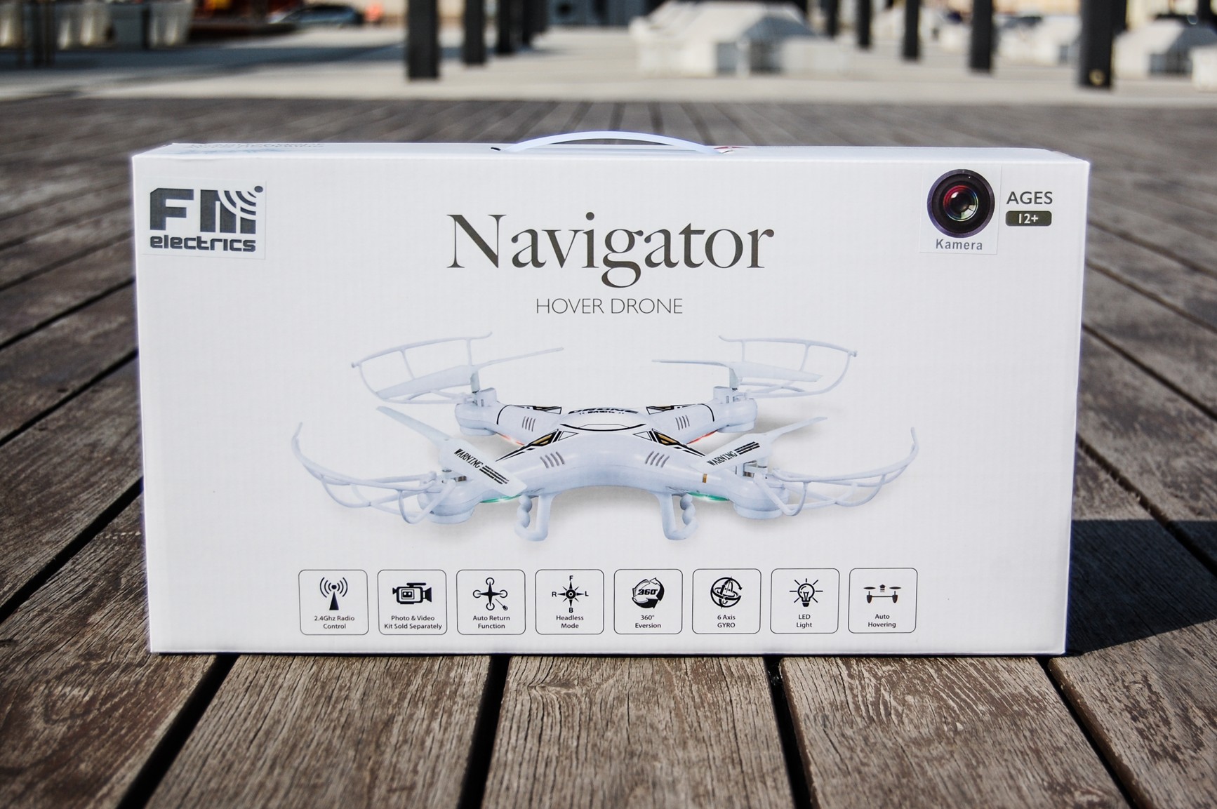 NAVIGATOR FM182 HD kamerával és iránytűvel