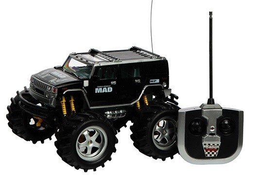 NQD Mad Monster Truck 1:16 27/40MHz RTR fekete szín
