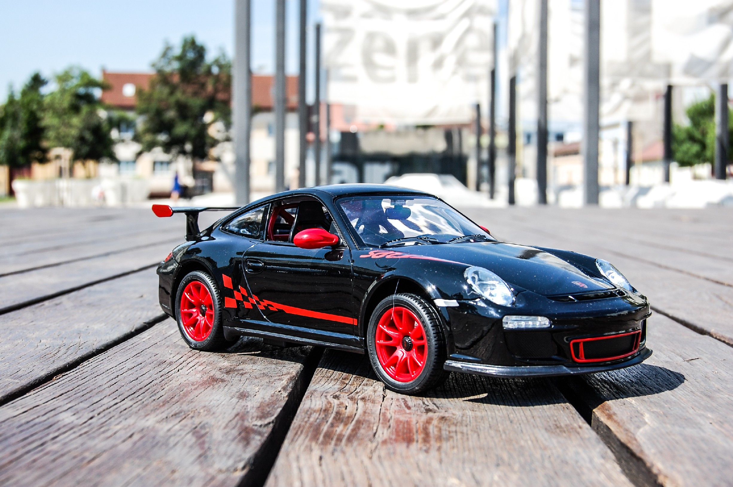 RAstar : Porsche 911 GTS RS RAstar 1:14 RTR Szín: fekete