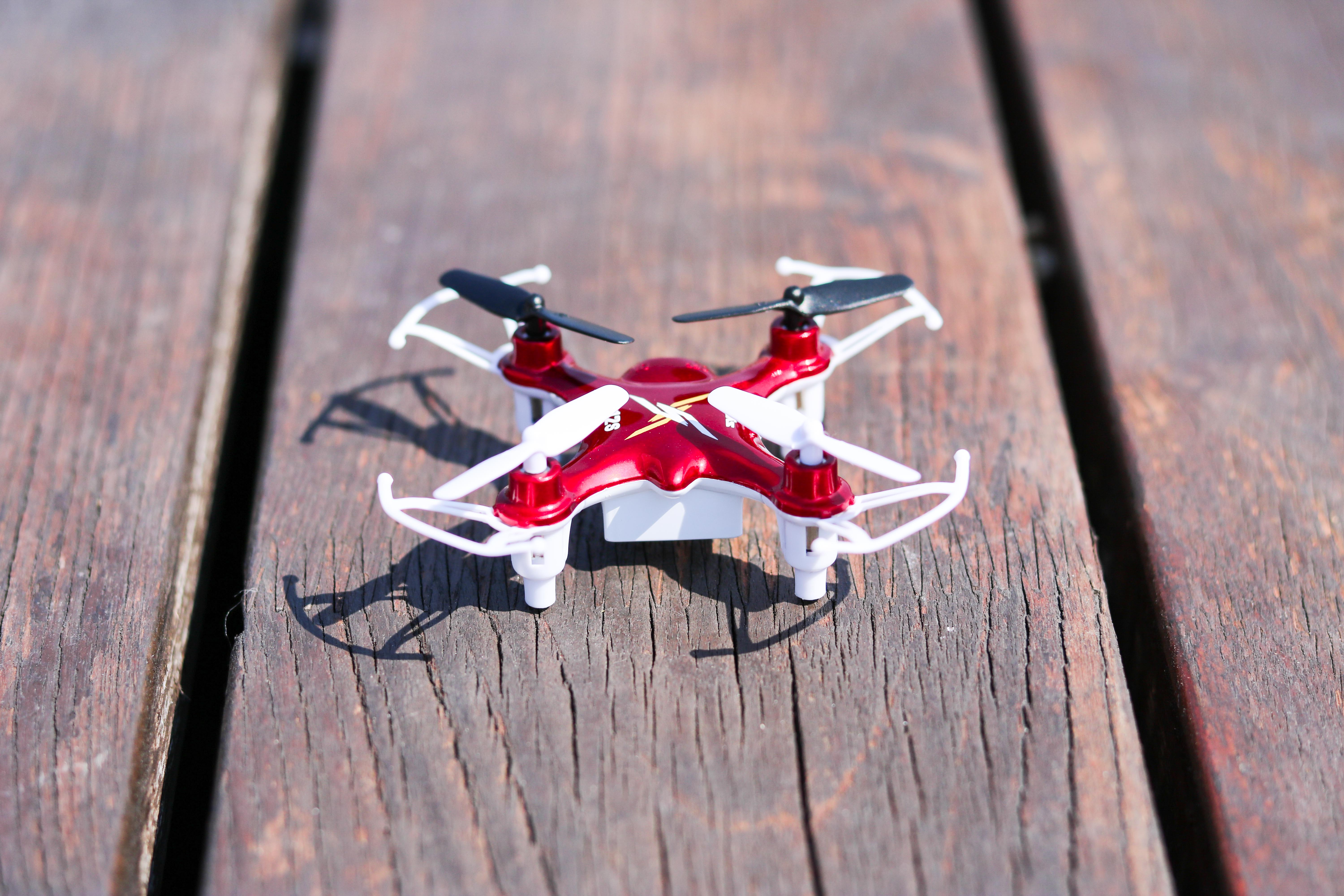 RC drón Syma X12 Nano 2,4GHz, piros