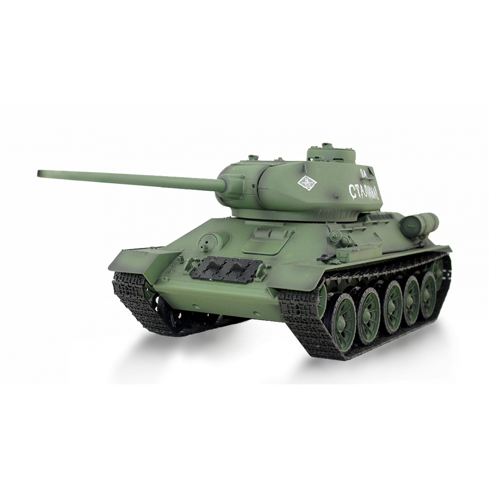 Rc Tank Harckocsi 1:16 T-34/85 Modell Pro Verzió 2.4 Ghz 7.4 Lipo Akku Proporcionális