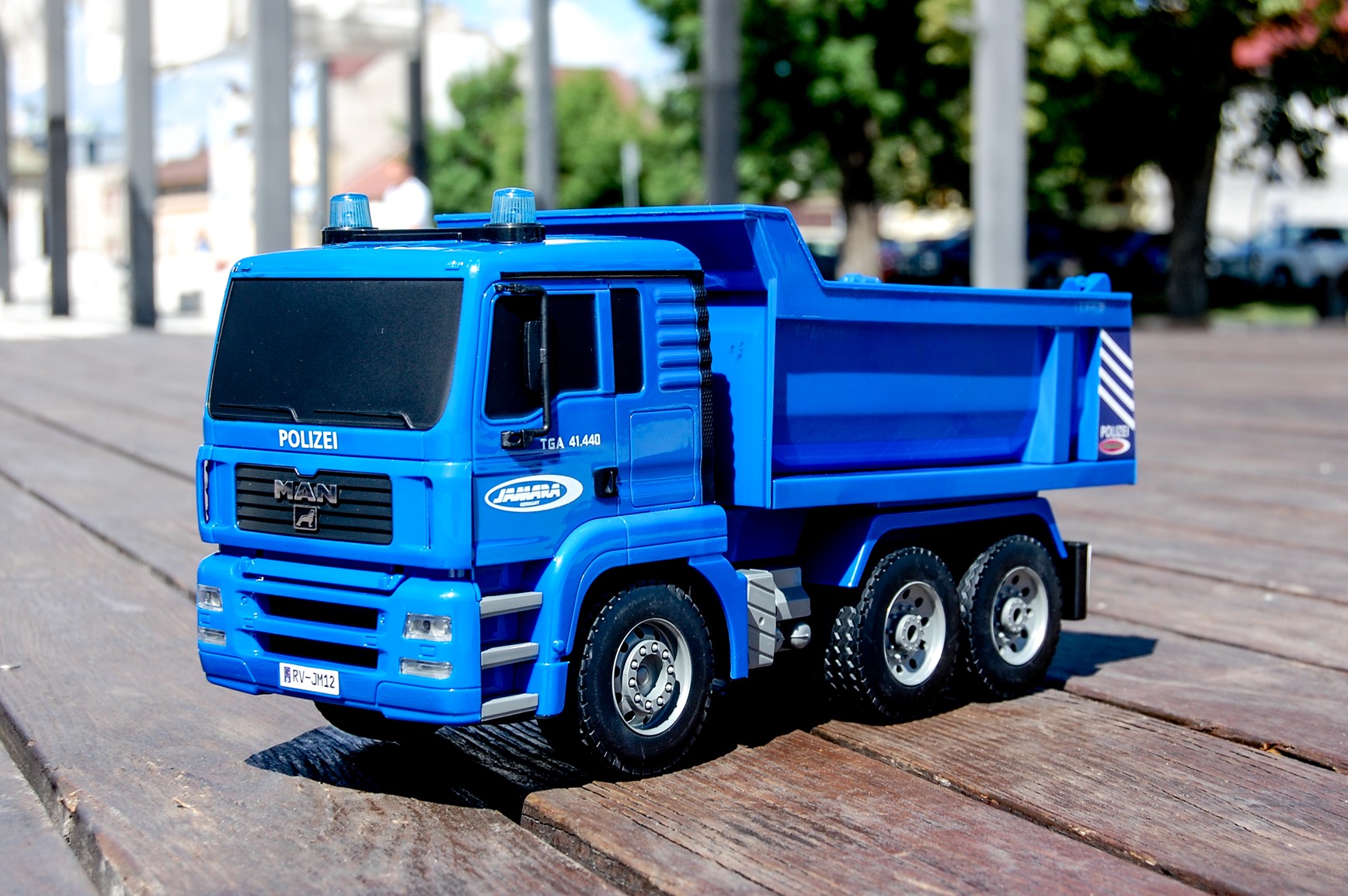 jamara Dömper MAN Polizei 2,4 GHZ