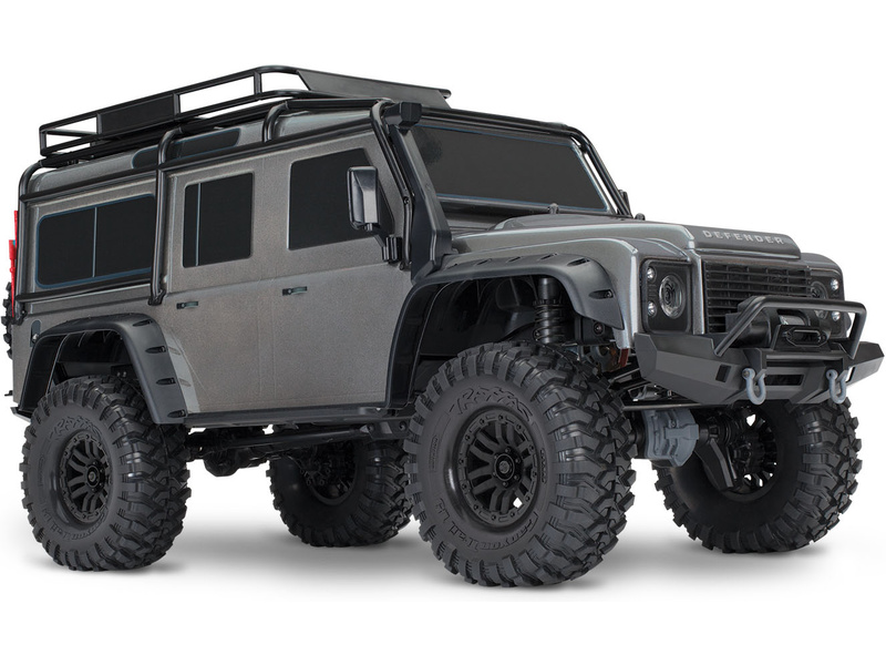 Traxxas TRX-4 Land Rover Defender 1:10 Szín: ezüst