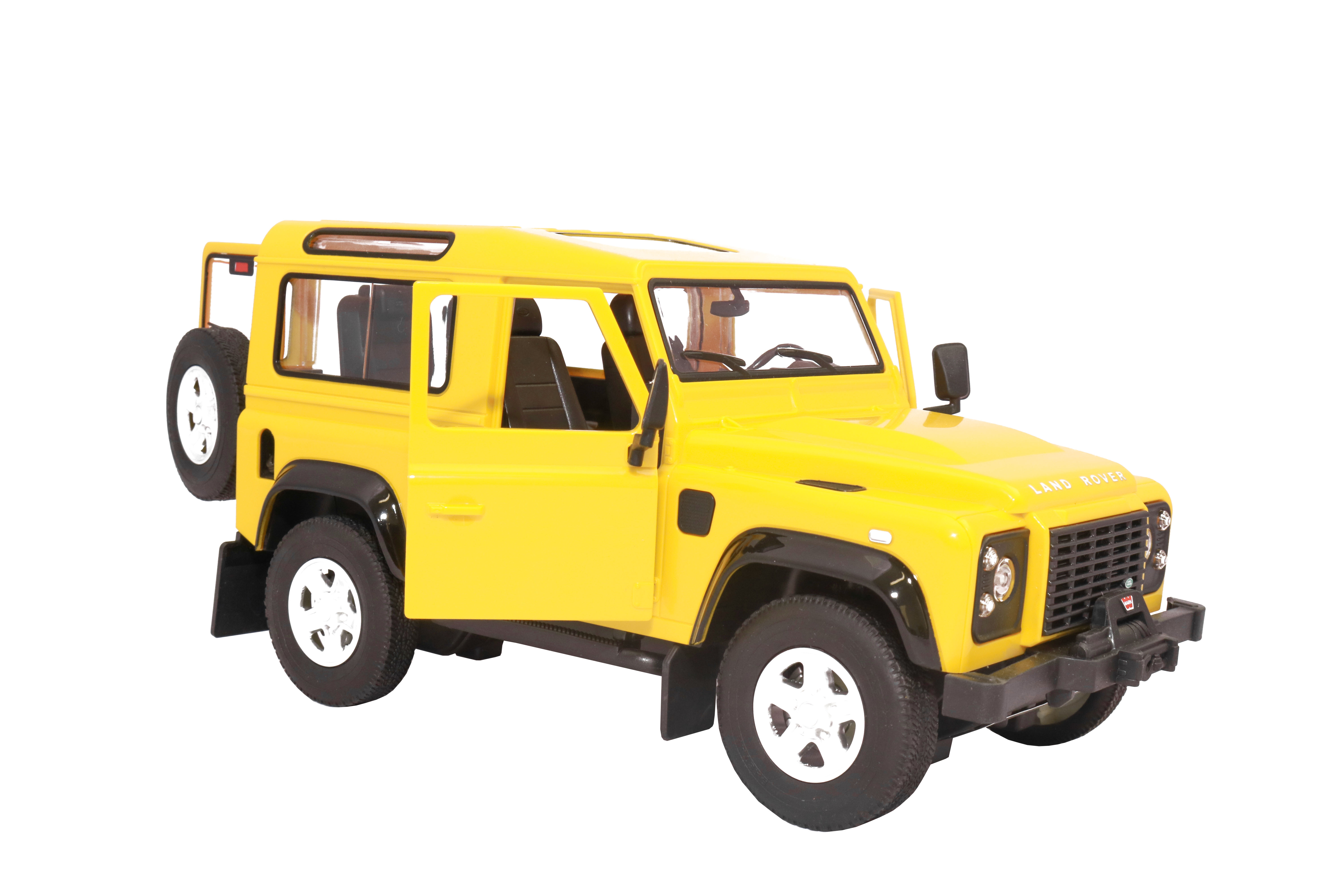 Rastar: Land Rover Denfender 1:14 RTR Szín: sárga