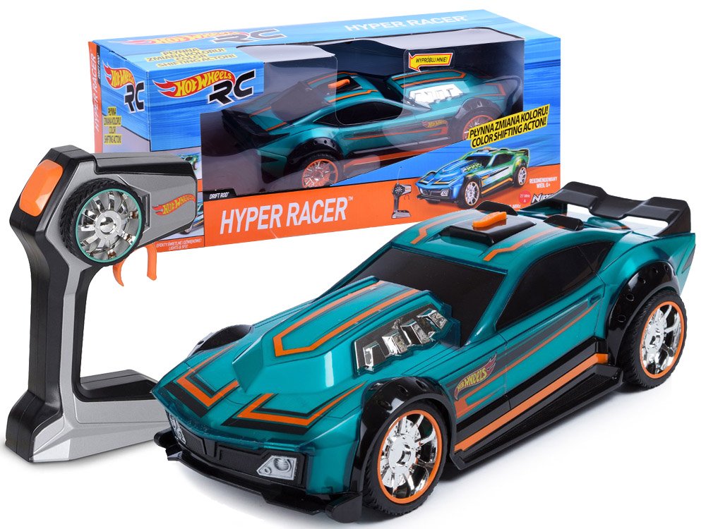Nikko Hot Wheels Hyper Racer autó, színváltós