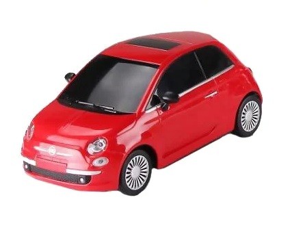 MZ toys Fiat 500 Sport Racing 1:18 27MHz RTR - piros