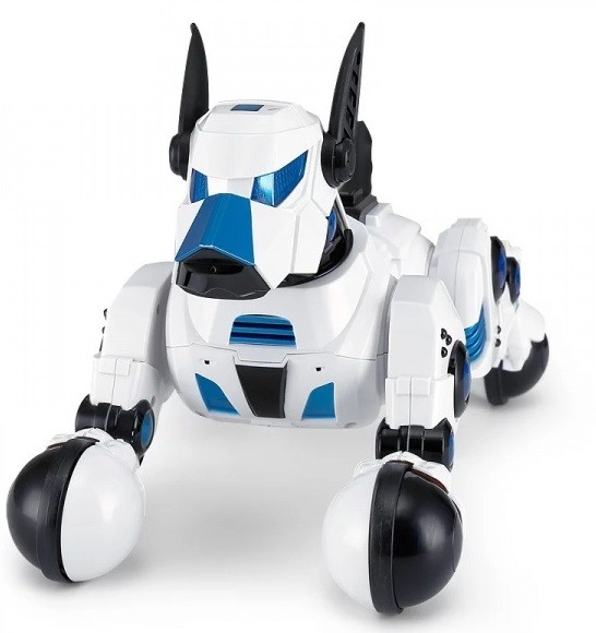 Rastar Interaktívny pes DOGO 1:14 Szín: fekete