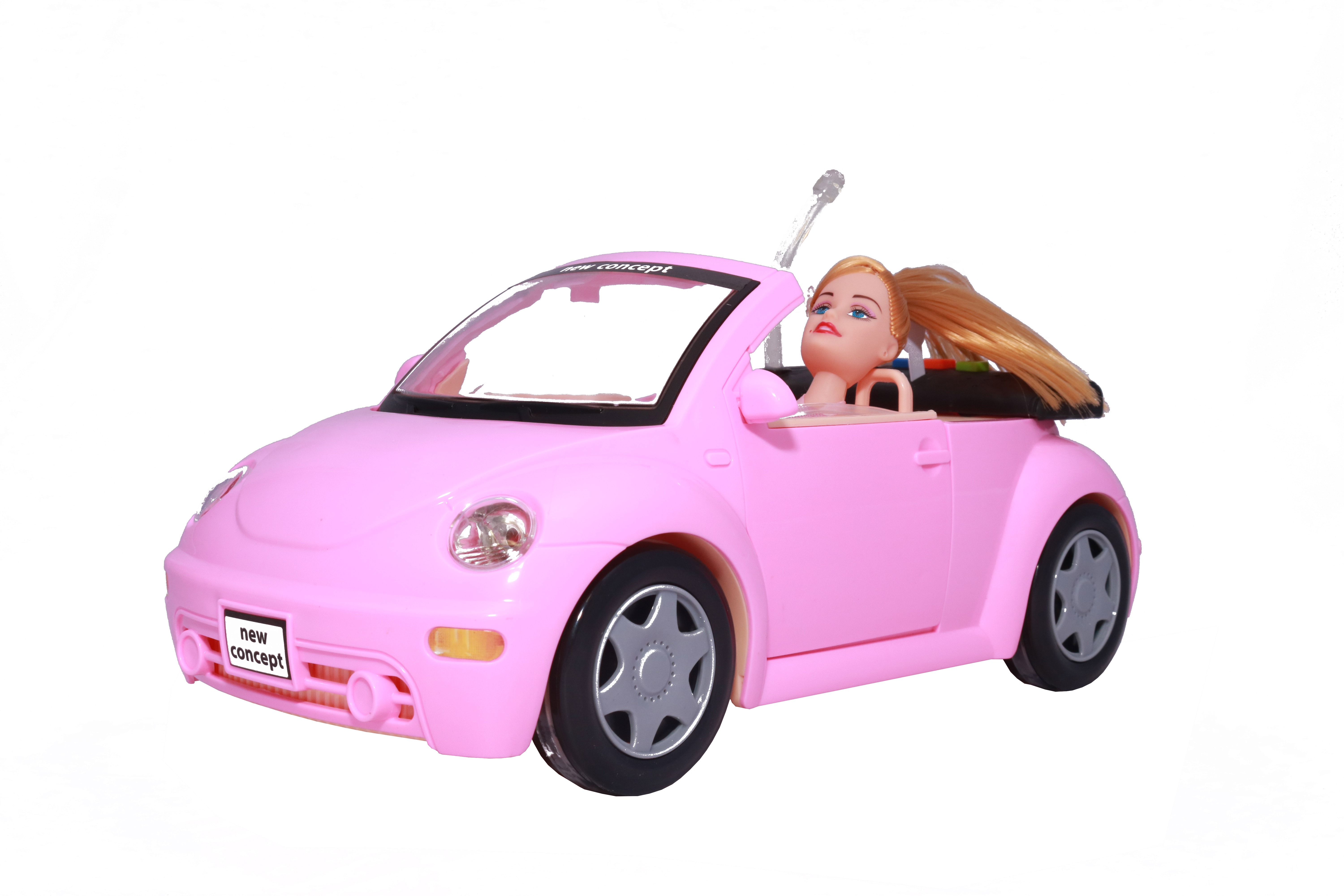 Rózsaszín Beetle  1:14  távirányítós