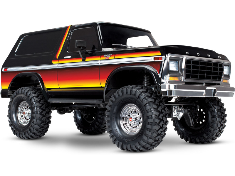 Traxxas TRX-4 Ford Bronco 1:10 TQi RTR Szín: narancs