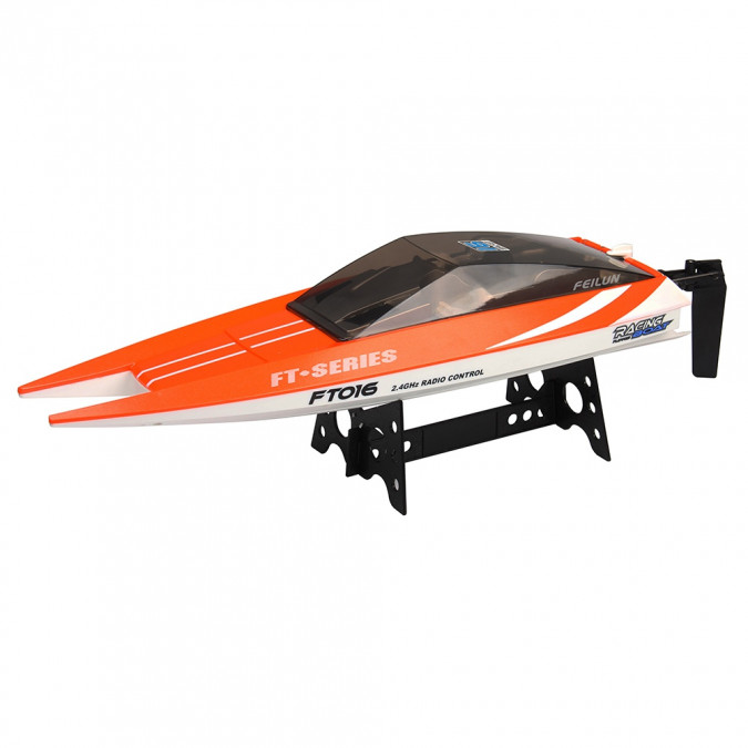 Double Horse: hajó FT016 2,4 GHz RTR (47cm, 30km / h,  motor 540) - narancssárga