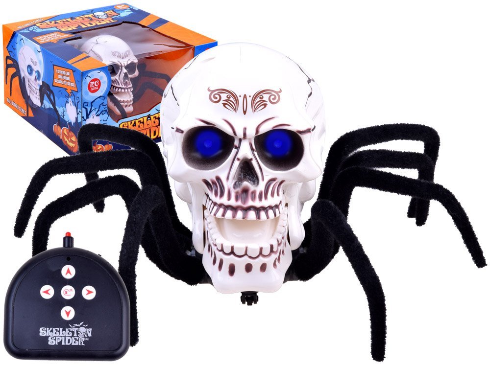 Strašidelný SPIDER SKULL Halloween