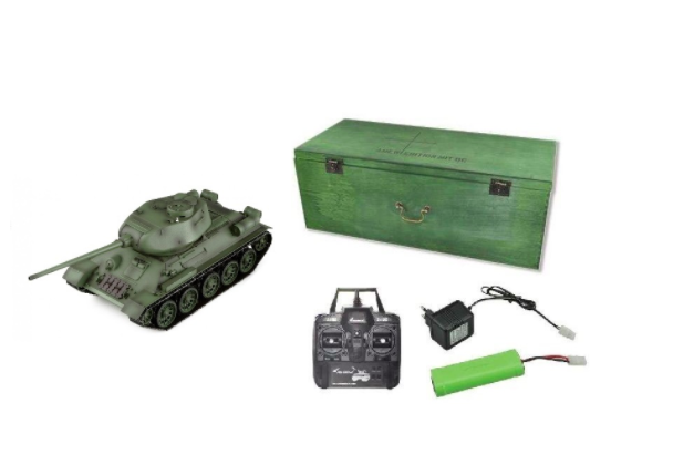 Tank T34/85 BB 2,4Ghz 1:16 fa kuferral