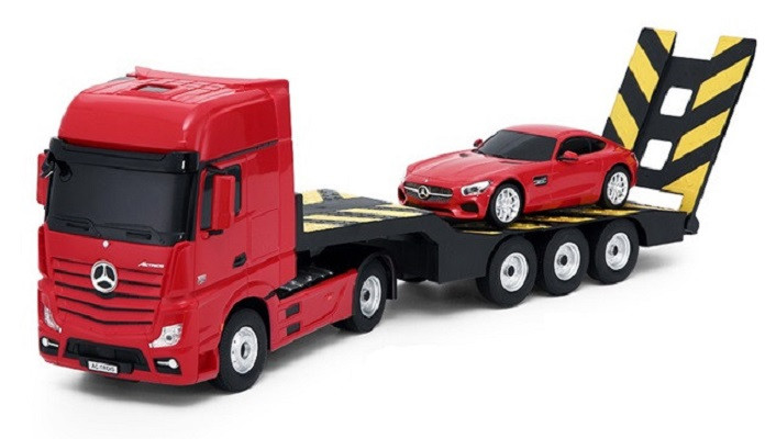 Rastar: RC teherautó Mercedes-Benz Actros vontatójárművel 1:24 2.4GHz