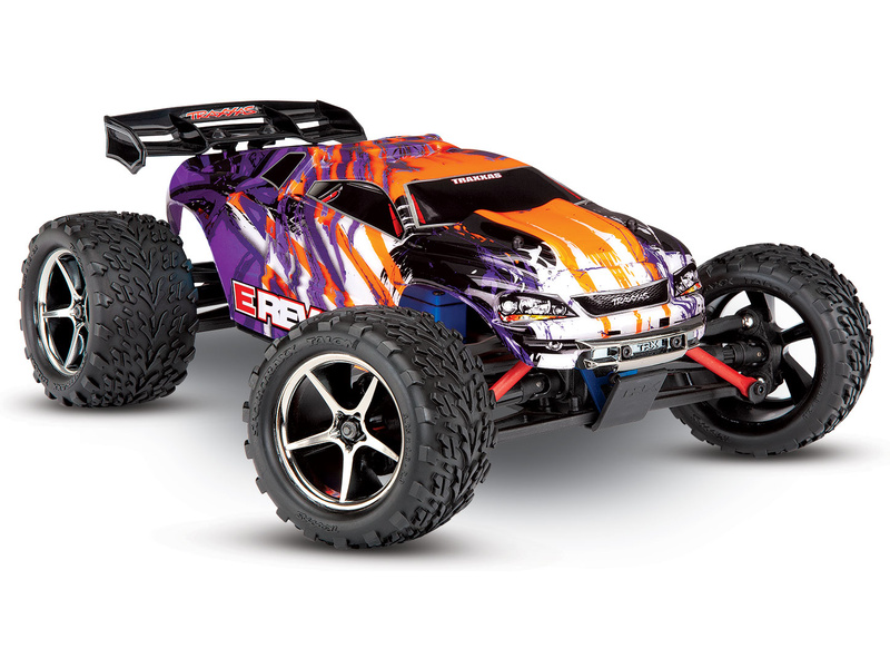 RC autó Traxxas E-Revo 1:16 VXL TQi RTR Szín: narancs