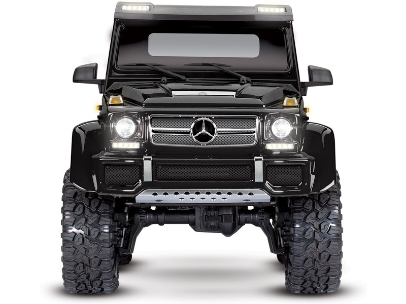 RC autó Traxxas TRX-6 Mercedes G 63 6x6 1:10 TQi RTR Szín: fekete