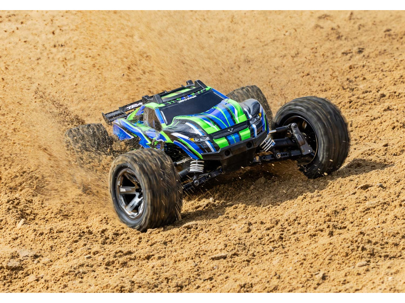 RC autó Traxxas Rustler 1:10 VXL 4WD TQi RTR Szín: narancs