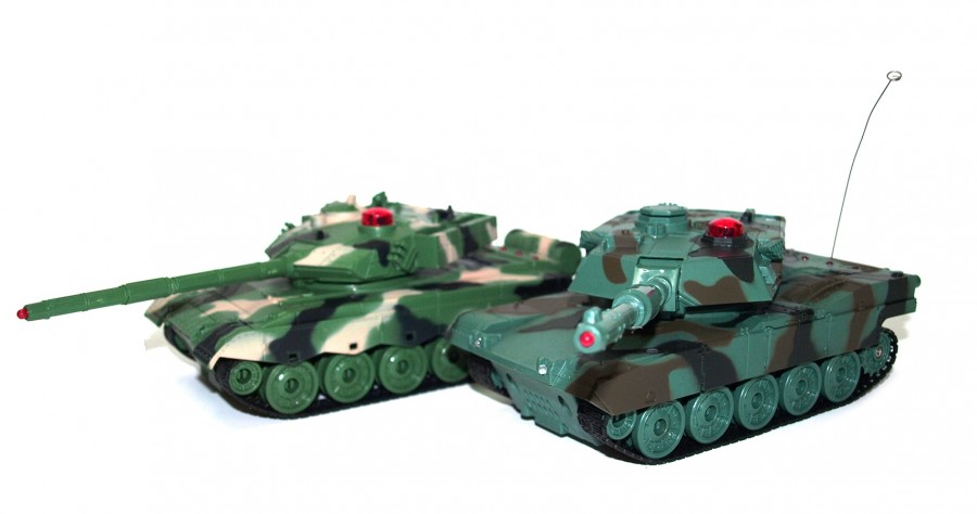 Zegan: Amerikai M1A2 és kínai 96 1:32 27 / 40MHz harckocsi pár