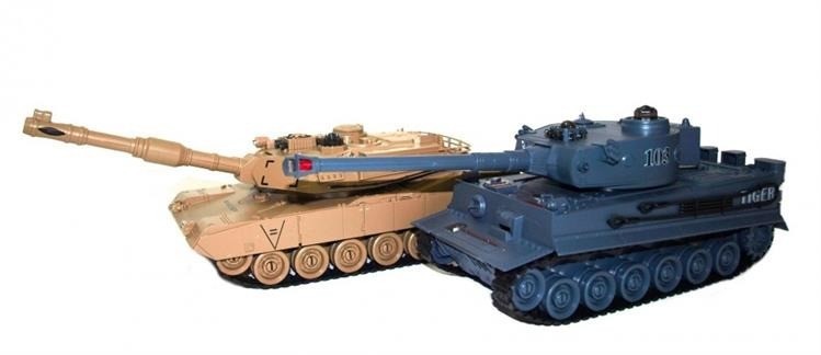 Zegan: Az M1A2 Abrams v2 és a német Tiger v2 2.4GHz 1:28 RTR harcitankok