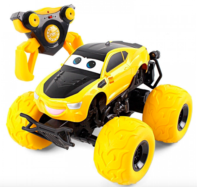 NQD: Stunt Dancer 1:16 2,4 GHz 4WD RTR - piros Szín: sárga