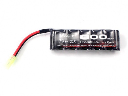 7,2 V 800 mAh NiMH akkumulátor
