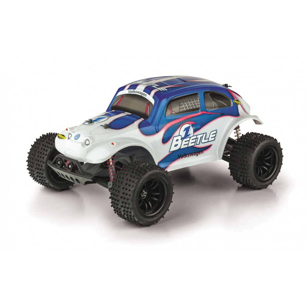 CARSON MODEL SPORT VW BEETLE 1:10, arányos, LED, vízálló, 100% RTR, 2WD