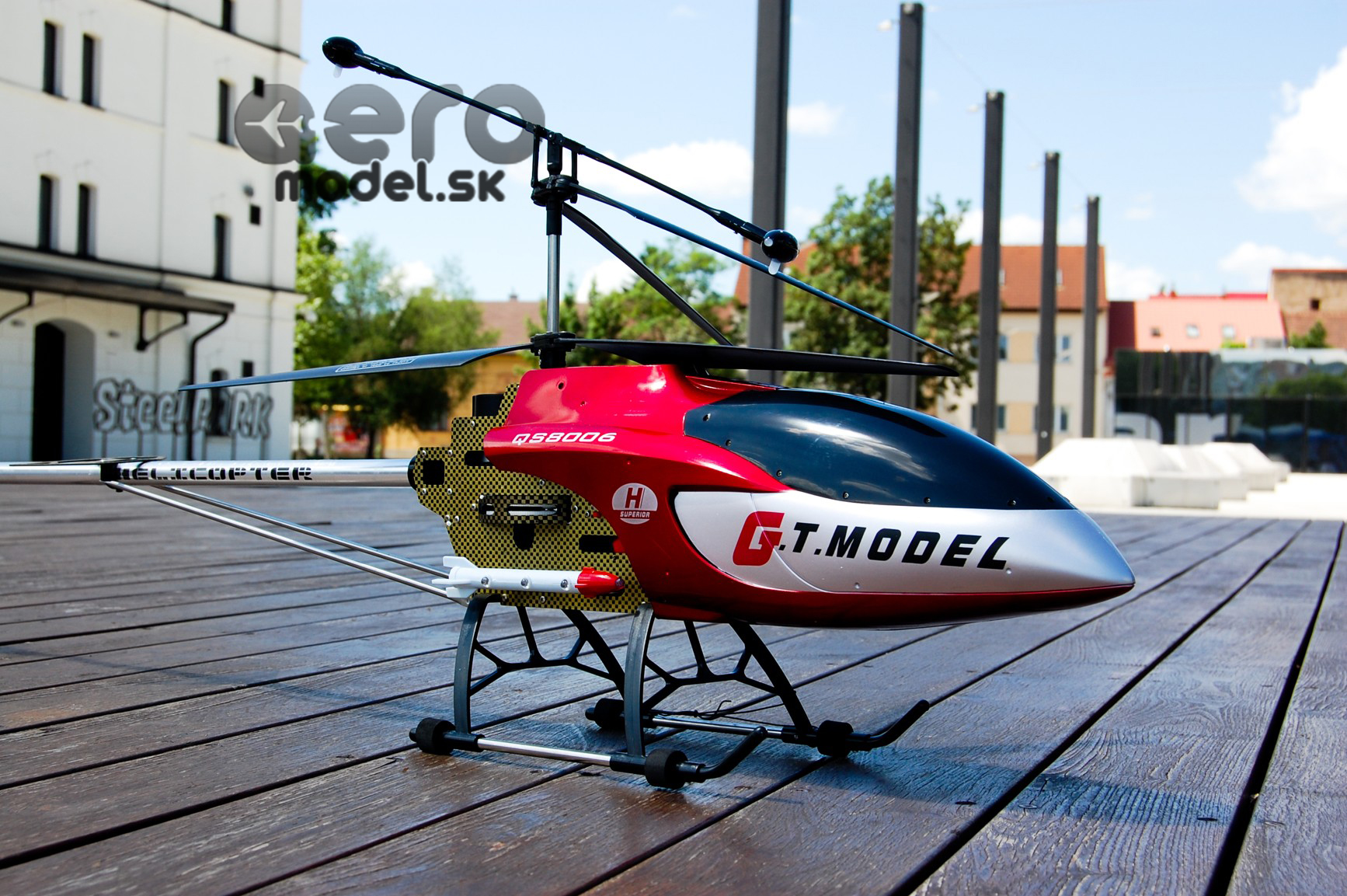 G.T. Model Hatalmas QS8006 helikopter, kék