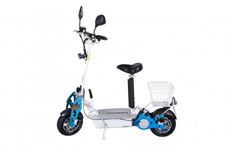 X-scooters XR03 EEC 48V Li Szín: fehér