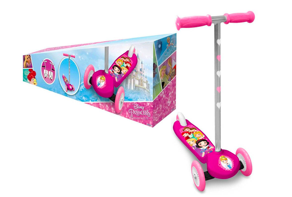 Hercegnős  3 kerekű roller lányoknak- Princess