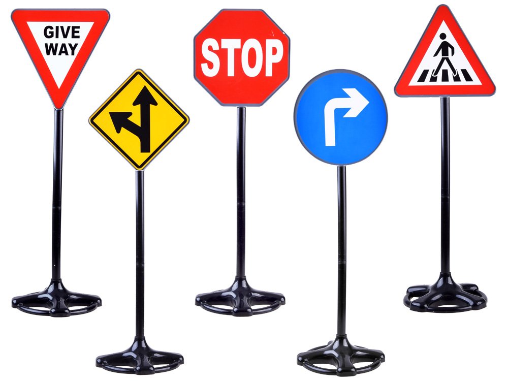 Nagy útjelző táblák, 83 cm