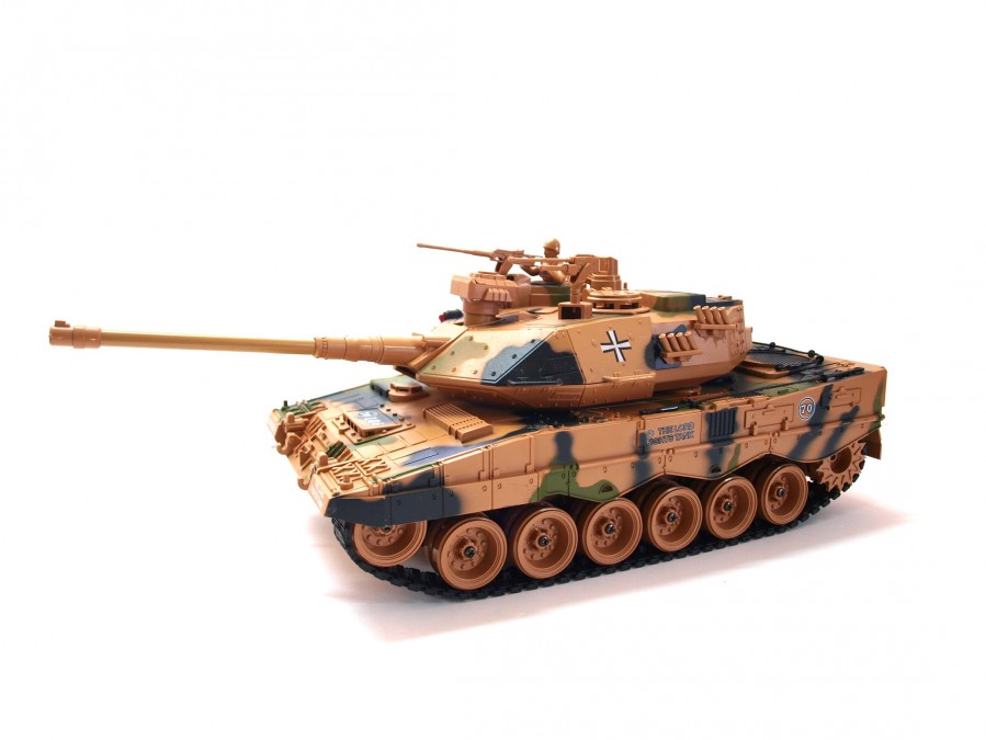 Zegan RC tank German Leopard 2 ASG 1:18 27/40MHz RTR