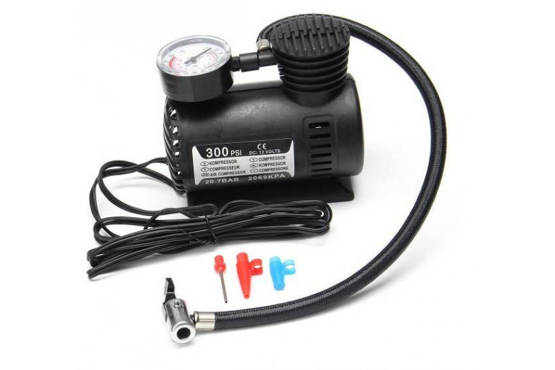 Mini kompresszor 300PSI -12V X-robogó terminálokkal
