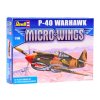 Revell Micro Wings Model P-40 Warhawk 1:144 RV0019 építőkészlet