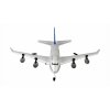 Boeing 747 RC repülőgép stabilizátorral, 3 csatornás motorokkal és felvonóval, 495 mm, RTF 2,4 GHz, EPP