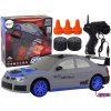 Távirányítós sportautó R/C 1:24 szürke cserélhető kerekek, drift