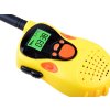 Sárga Walkie-talkies gyermekeknek, hatótávolság 20m