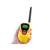 Sárga Walkie-talkies gyermekeknek, hatótávolság 20m