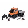 Tamiya-Carson: RC távirányítós autó MB Unimog U300 1:12 narancs