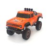 S-Idee: RC távirányítós OFF-road autó Crawler 1:18 narancssárga RTR