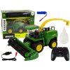 RC Zöld távirányítós aratógép 1:24 füst funkcióval, fény és hangeffektusok
