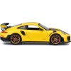 Maisto Kit Porsche 911 GT2 RS 1:24 sárga fém autómodell építőkészlet