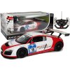 RC Autó Audi R8 LMS Rastar 1:14 fehér-piros