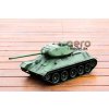 RC T34/85 BB+IR 2,4 Ghz 1:16 tank, RTR, füst- és hangmodul, fém fogaskerekek