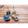 Biztonságos infravörös tankok készlete 1/24, 2v1 távirányítású
