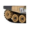 WAR TANK IR, 2 NAGY harci infravörös tank készlet, LED, hangok, torony, 100% RTR